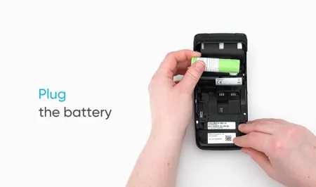 Move/3500 - Como colocar a bateria e o cartão SIM