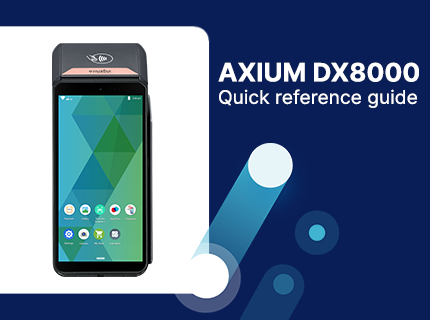AXIUM DX8000 - Quick reference guide - UOB