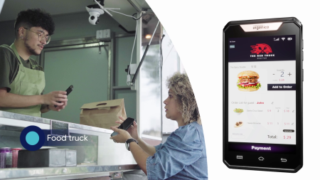With AXIUM EX4000, rethink the checkout experience on the move!