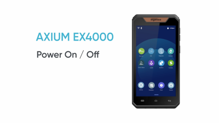 AXIUM EX4000 - Power On/Off