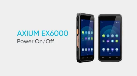 AXIUM EX6000 - Encendido/Apagado