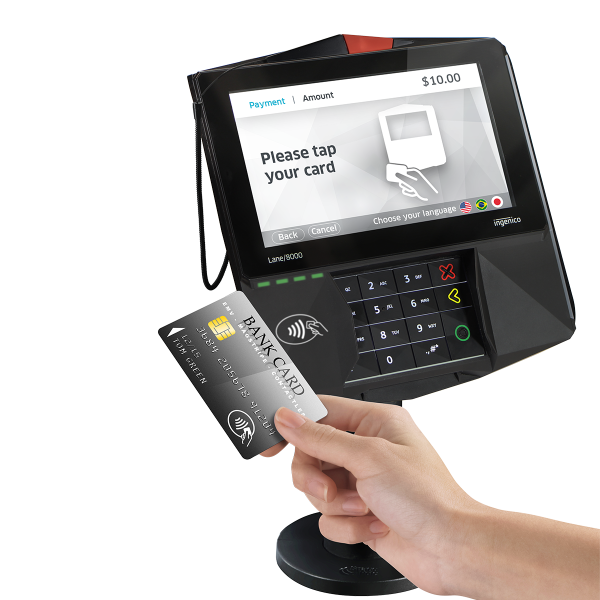 Ingenico Lane Retail and Pin Pad 7000/8000 series Contactless Card