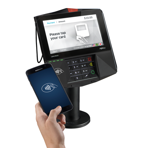 Ingenico Lane Retail and Pin Pad 7000/8000 series Contactless Phone