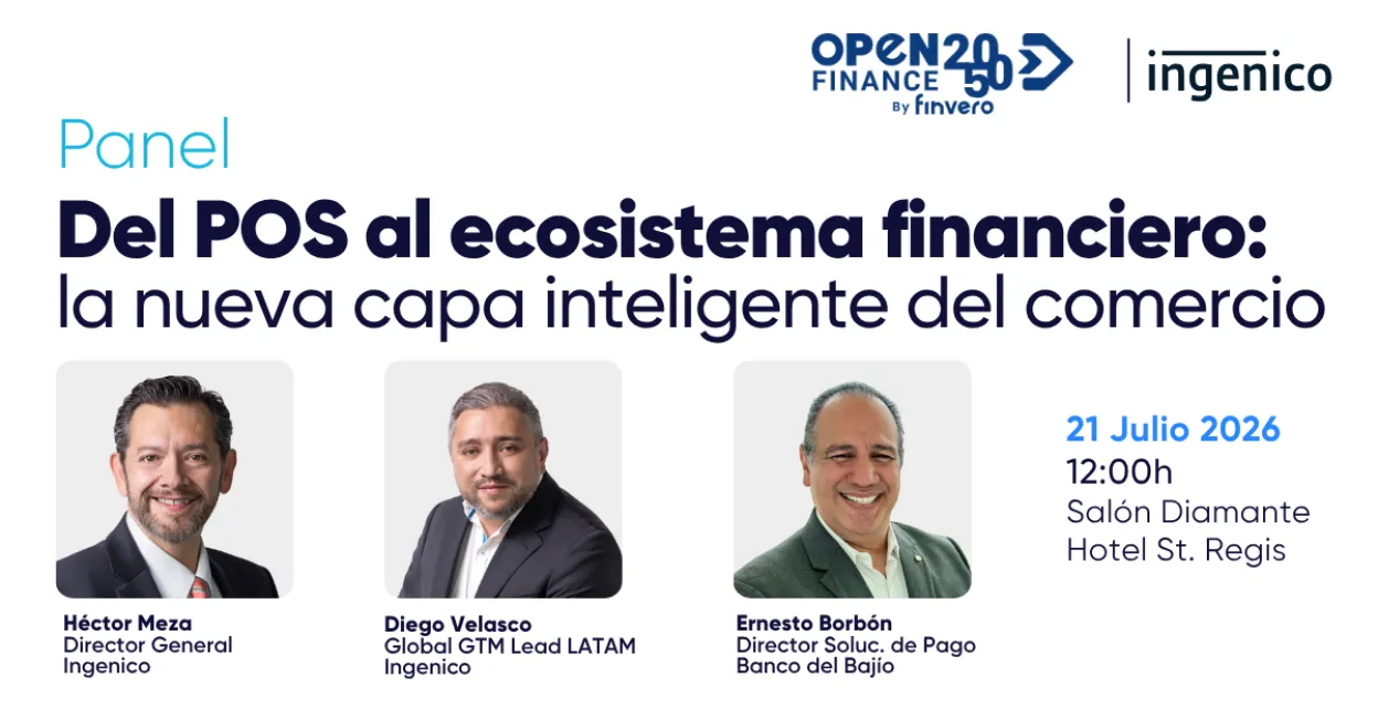 Ingenico los invita a Open Finance 2050